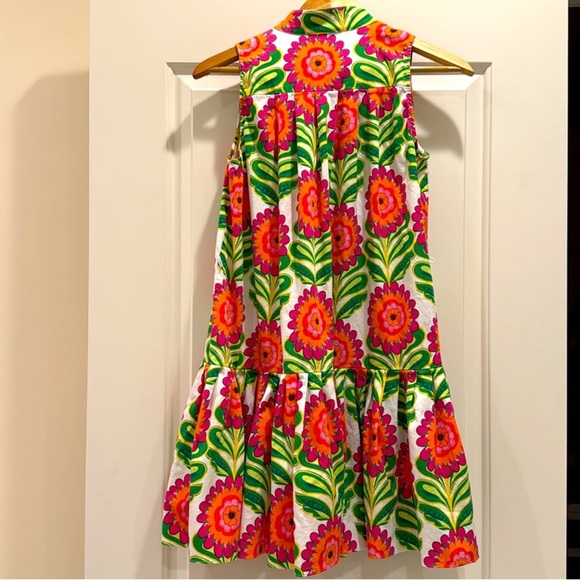 Alden Adair Bella Dress - White Sunflower - Picture 3 of 10